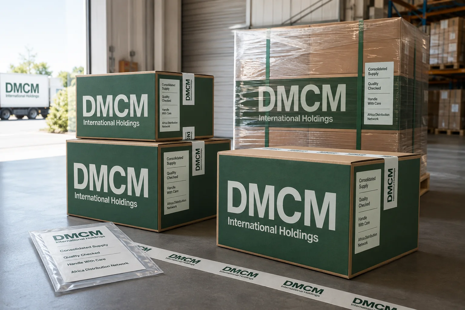 DMCM typography and colour detail